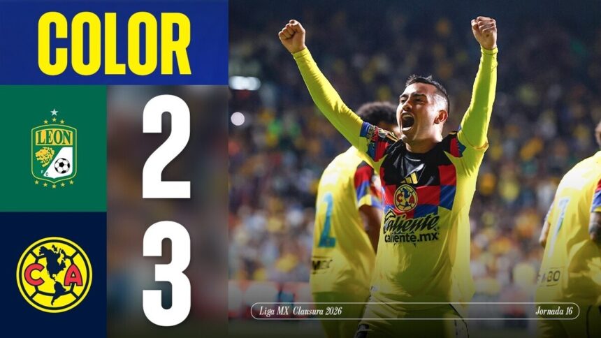 América vence a León en Jornada 16