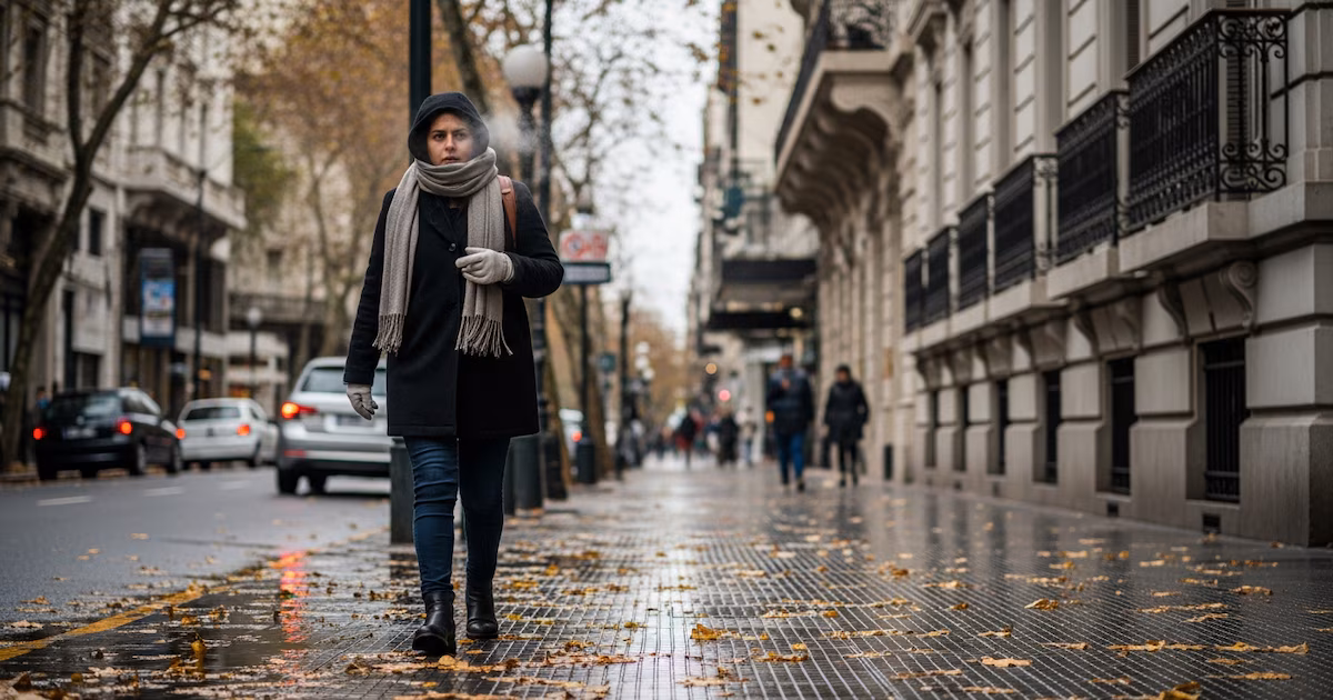 Alerta frío polar AMBA 100 km/h