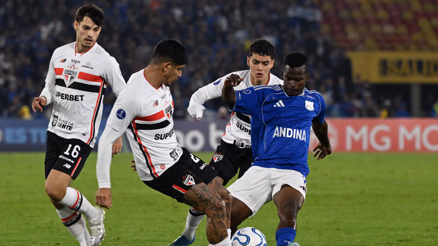 Millonarios y Sao Paulo empatan