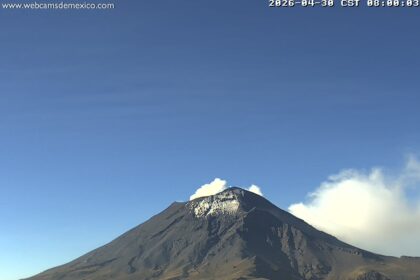 Monitoreo volcán Popocatépetl
