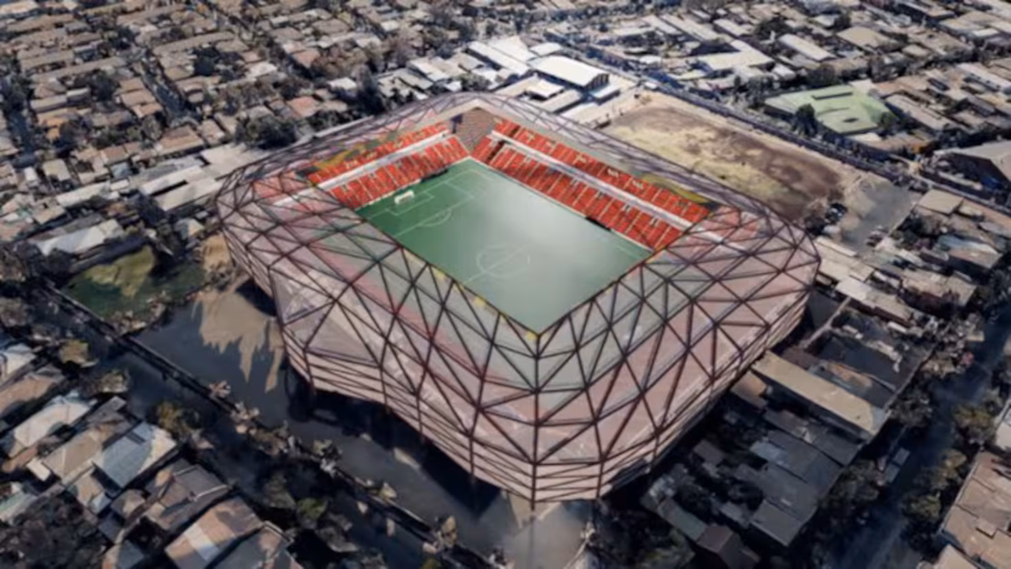 Estadio modelo en Chile y América