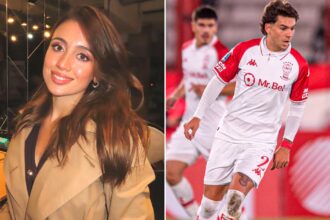 Morena y Lucas: divertido cruce post-empate.