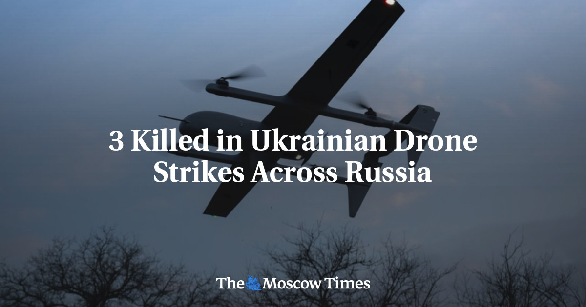 3 muertos en ataques con drones ucranianos en Rusia
