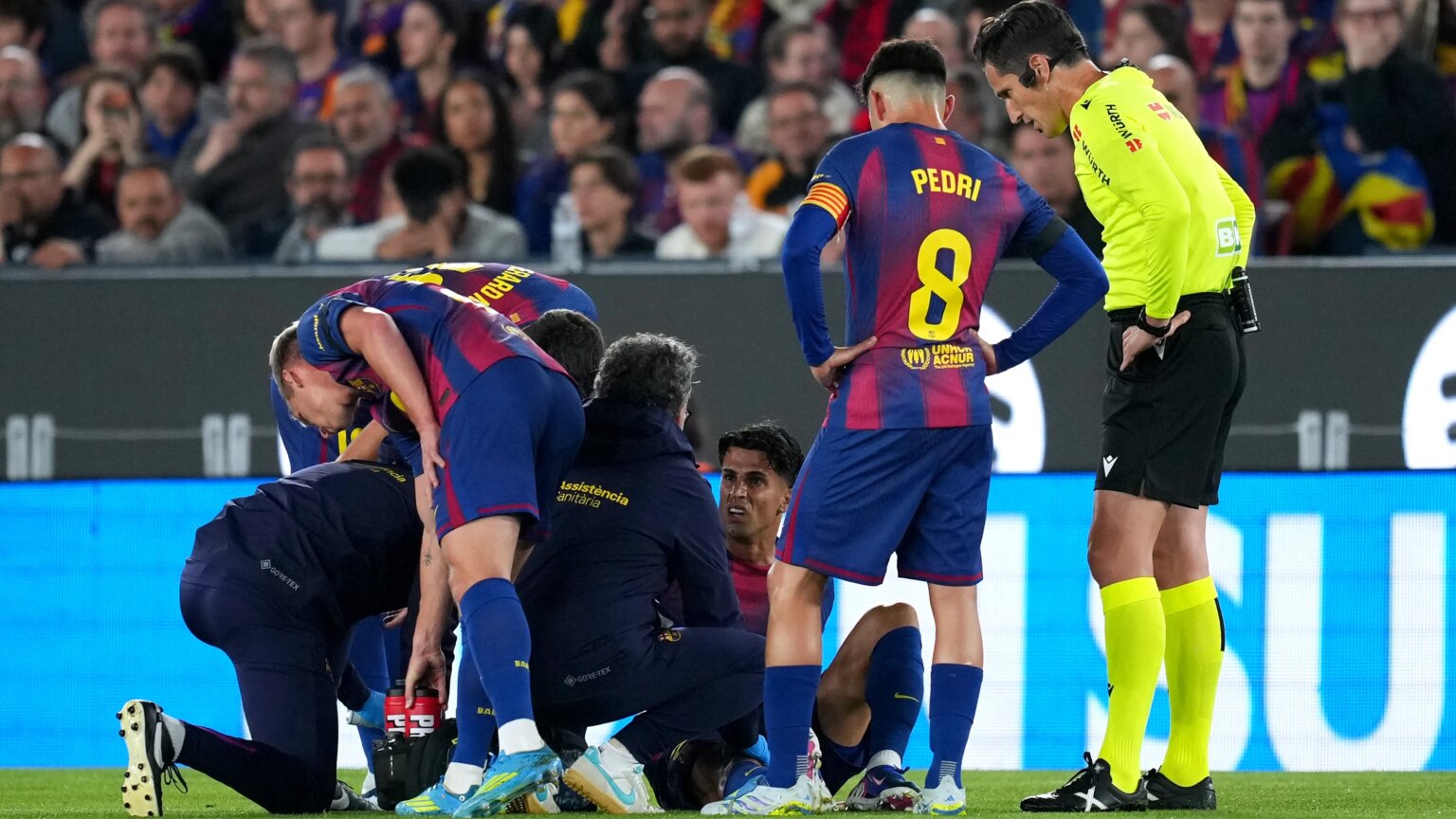 Preocupante lesión de estrella del Barça