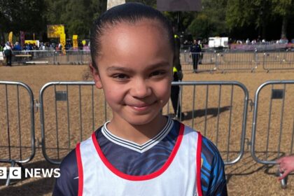 Niños compiten Maratón Londres
