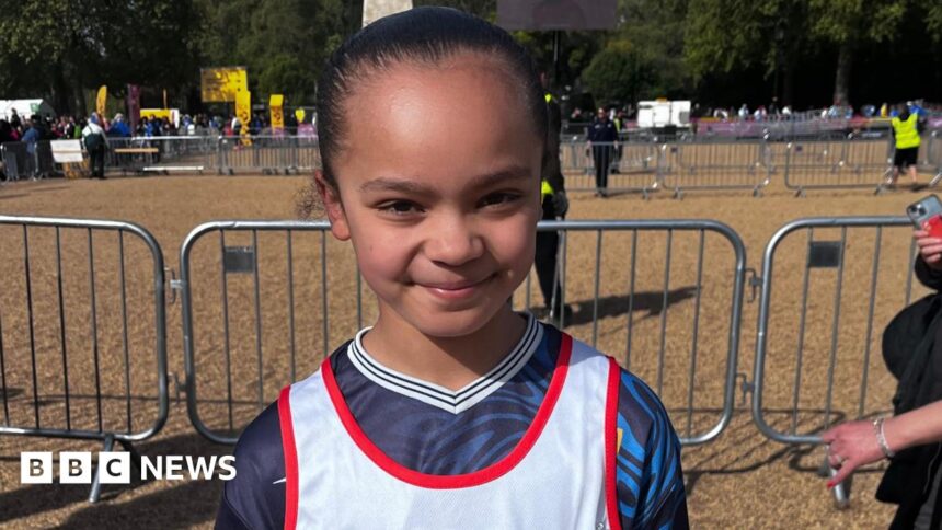 Niños compiten Maratón Londres
