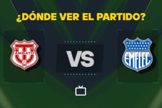 Ver Técnico Universitario vs Emelec hoy online