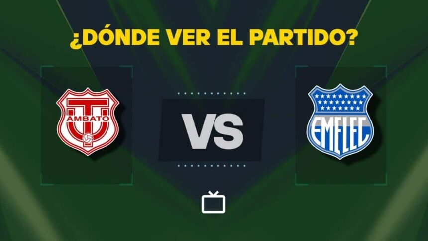 Ver Técnico Universitario vs Emelec hoy online