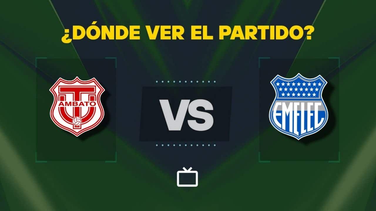 Ver Técnico Universitario vs Emelec hoy online