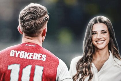 Gyokeres anota por su esposa, Arsenal se beneficia.