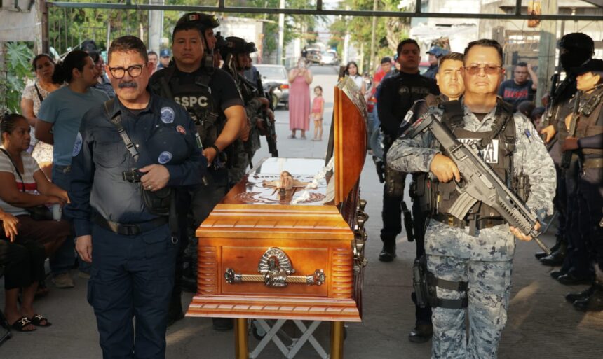 Homenaje a caídos de SSPC en Tlaltizapán