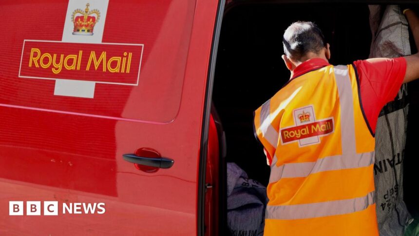 Royal Mail retiró paquetes antes de visita MP