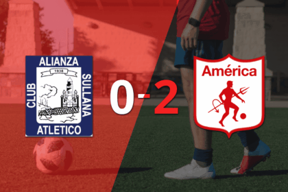 América superó a Alianza Atlético 2-0