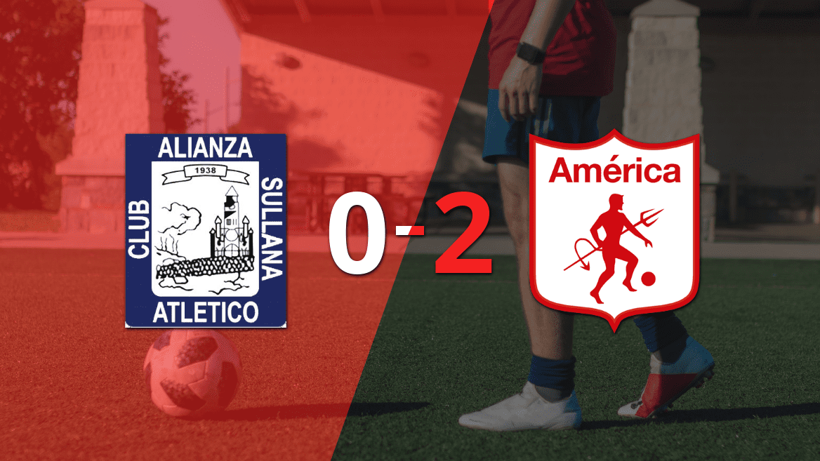 América superó a Alianza Atlético 2-0
