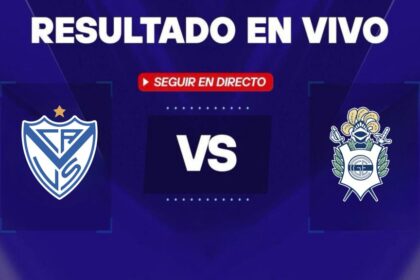 Vélez-Gimnasia: Resultado Liga Profesional