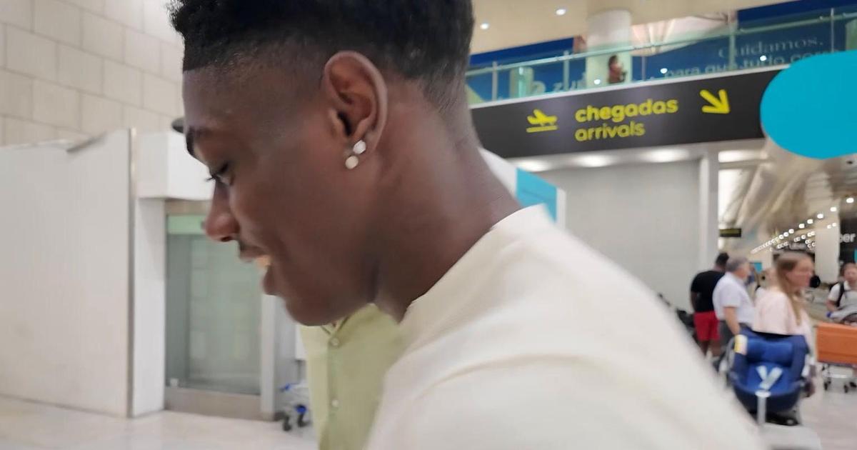 Issa Doumbia feliz en Lisboa