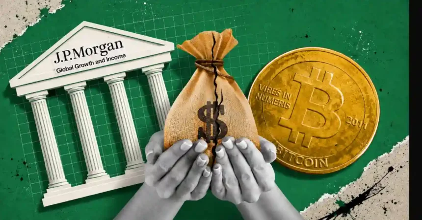 JPM: Bitcoin supera al oro como refugio