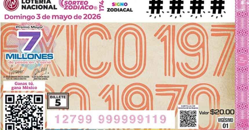 Resultados Zodiaco 1744 3 Mayo