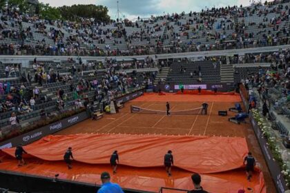 Lluvia retrasa debut Zverev Djokovic ATP Roma