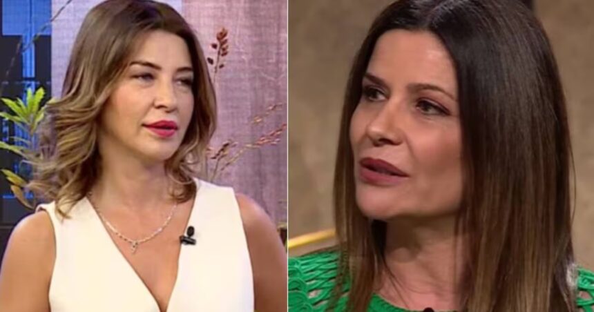 Pelea Merino y Pollak: insultos y colegas mediaron