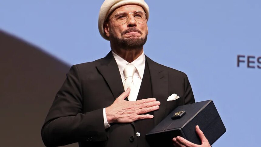 Travolta, Palma de Oro en Cannes
