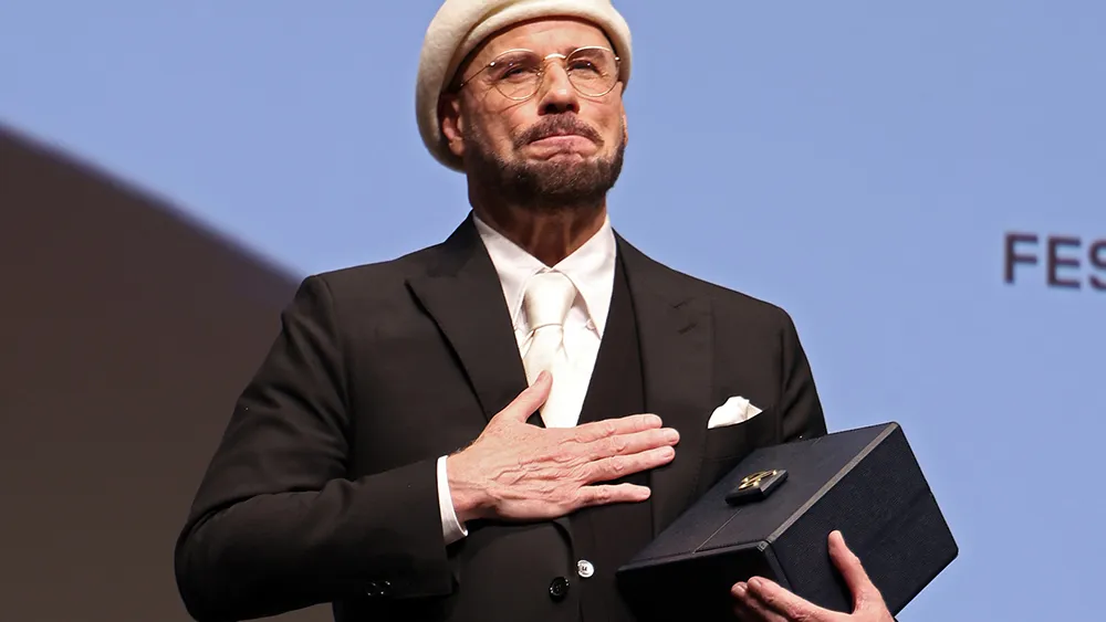 Travolta, Palma de Oro en Cannes