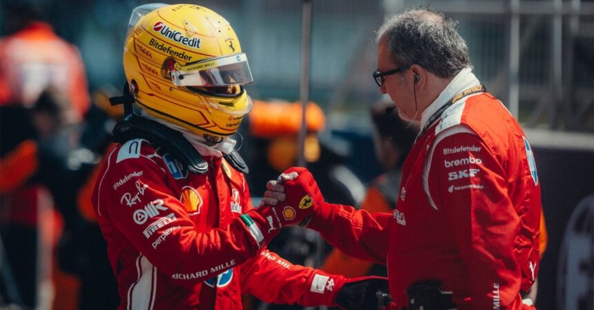 Ferrari encuentra la clave de Hamilton.