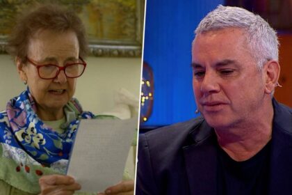 Viñuela llora por carta de su madre