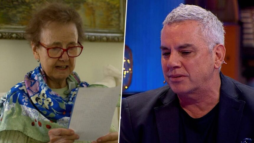 Viñuela llora por carta de su madre