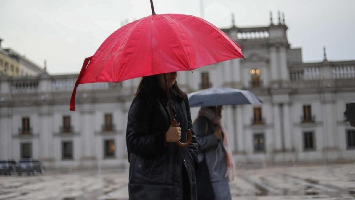 Lluvia Santiago miércoles hora exacta