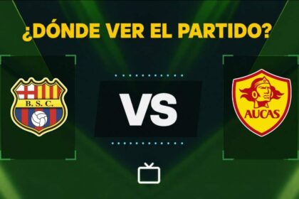 Barcelona Aucas hoy: Dónde ver gratis