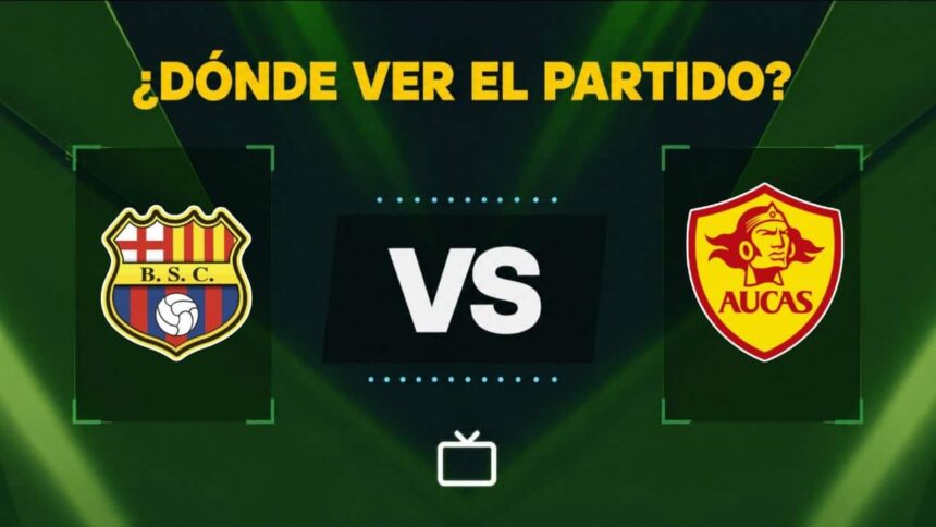 Barcelona Aucas hoy: Dónde ver gratis