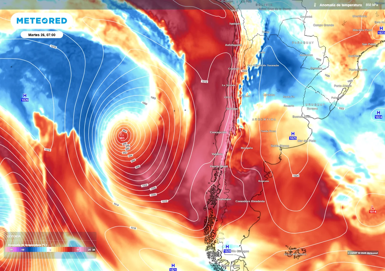 Otoño con calor en Chile: días extremos
