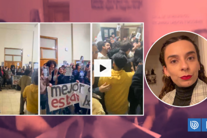 Diputada escupida y empujada en UChile