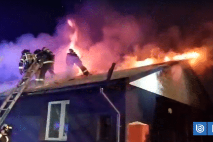 Rescate vivienda Temuco alerta riesgo