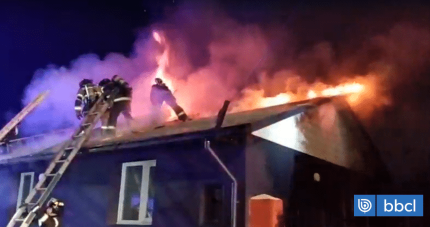 Rescate vivienda Temuco alerta riesgo