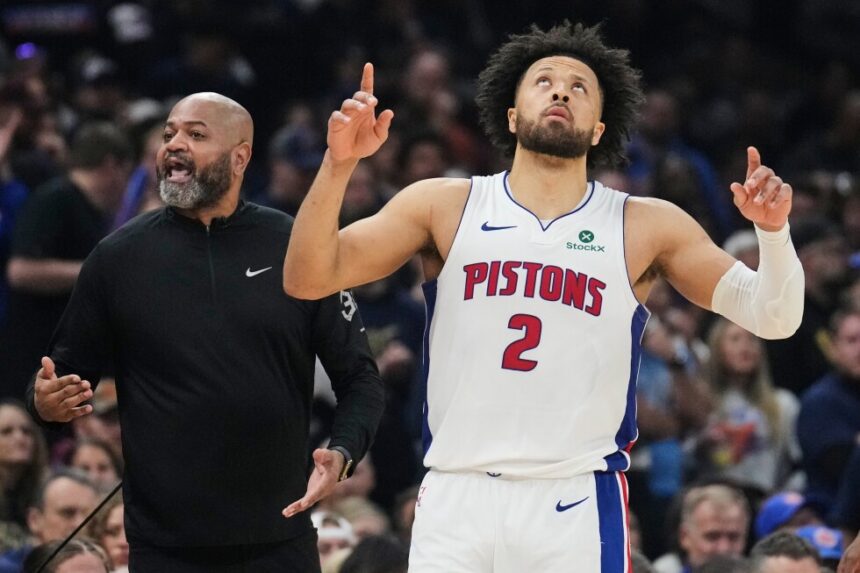 Pistons vencen 115-94 a Cavs forzando Juego 7