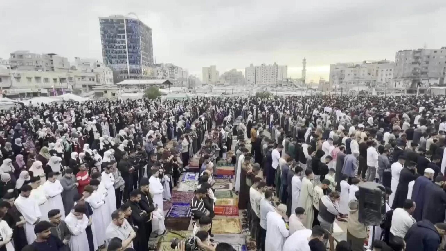 Gaza: palestinos celebran Eid al Adha