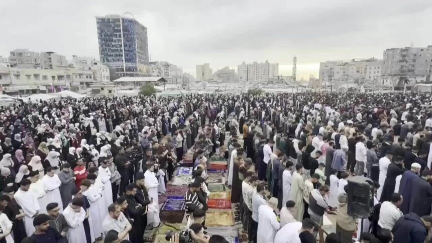 Gaza: palestinos celebran Eid al Adha