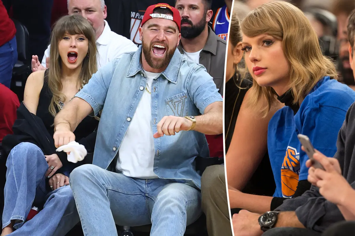 Swift asiste a las NBA Finals en MSG
