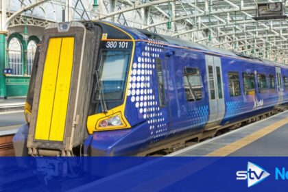 Herido de gravedad en vía de tren en Glasgow
