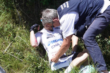 Paul Seixas cae y se despide del Tour