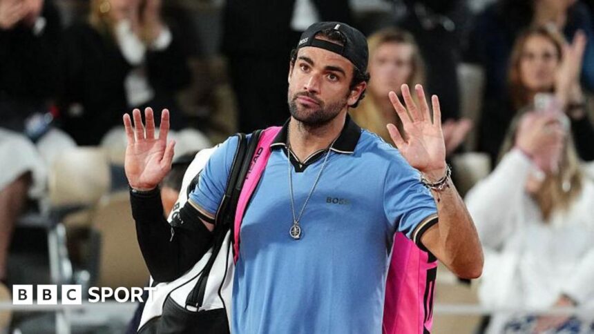 Roland Garros 2026: Berrettini-Arnaldi en vivo