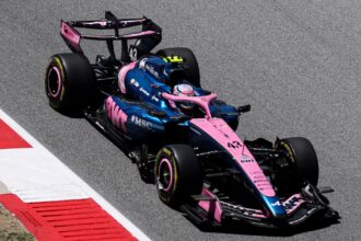 Colapinto 14 en práctica GP Barcelona F1