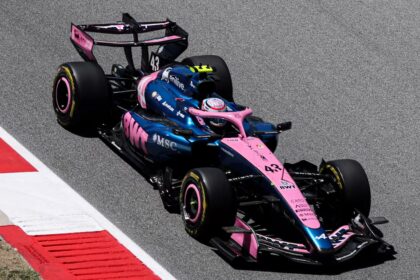 Colapinto 14 en práctica GP Barcelona F1