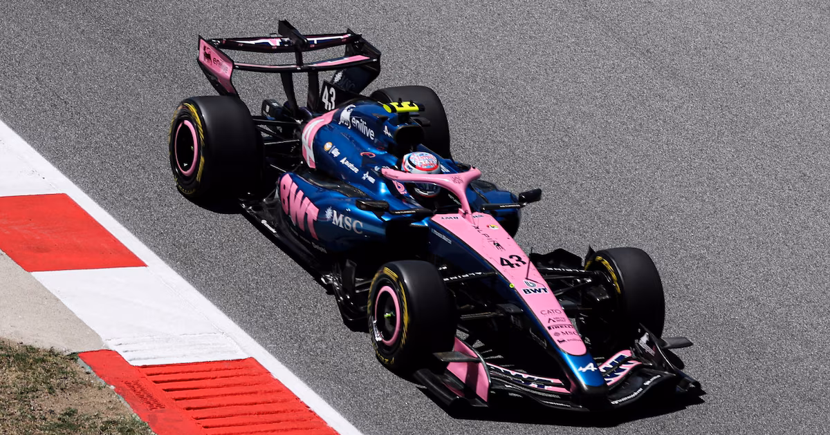 Colapinto 14 en práctica GP Barcelona F1