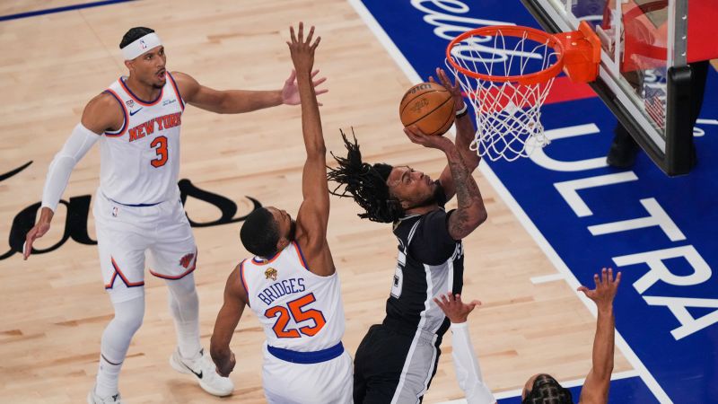 Noticias Knicks Spurs en finales NBA en NY llega Trump