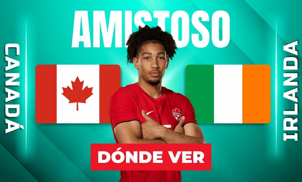 Canadá vs Irlanda amistoso vivo hora