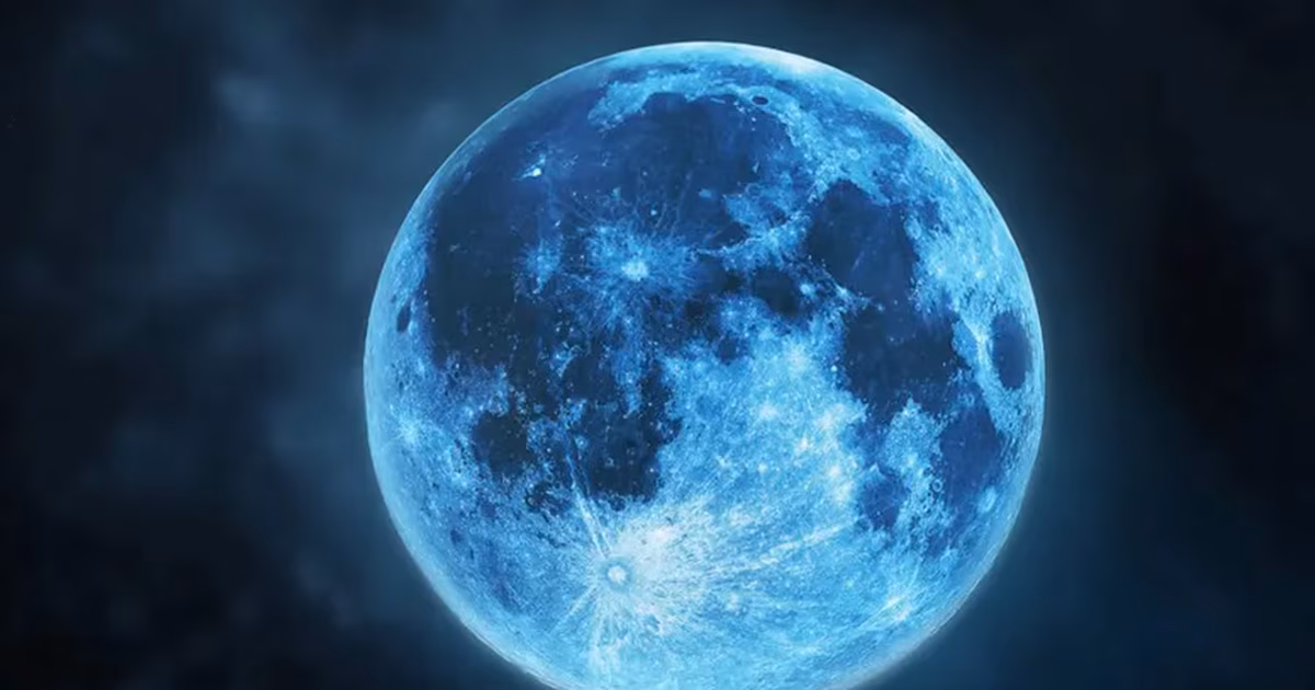 Luna azul, microluna. Un evento astronómico único.
