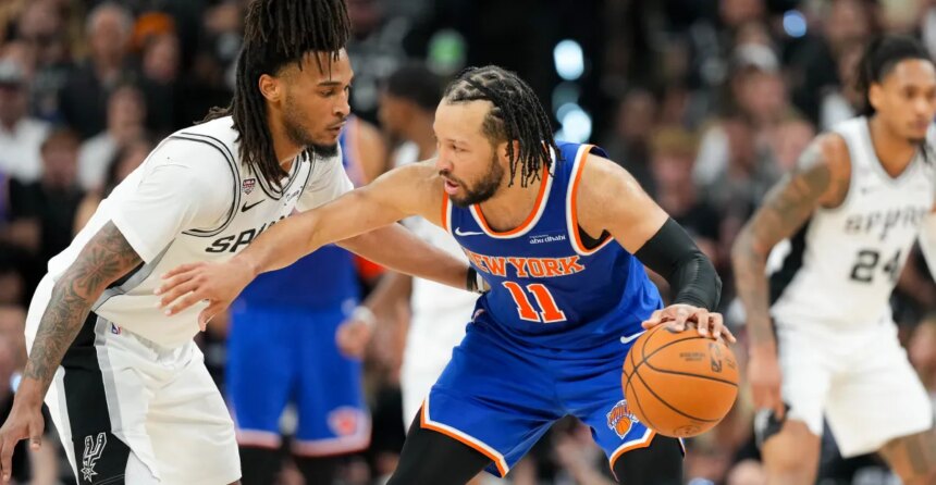 Spurs bien a Brunson excepto en lo clave.